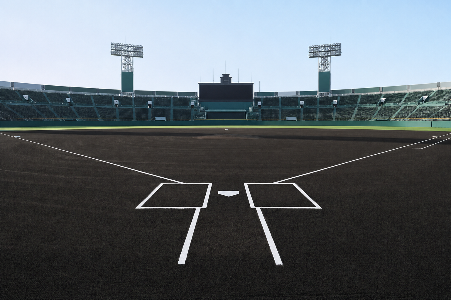 甲子園球場のグラウンド